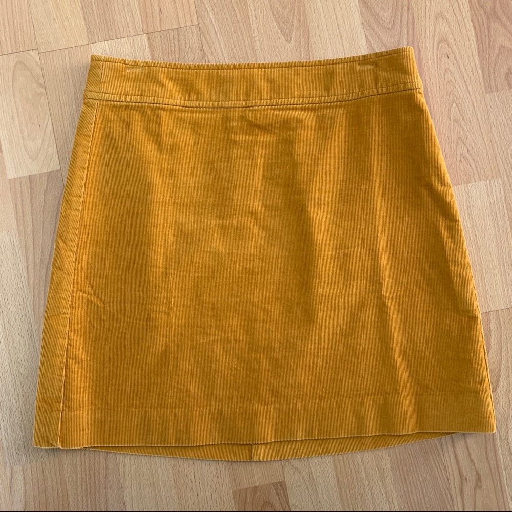 NWT: J. Crew Corduroy Skirt